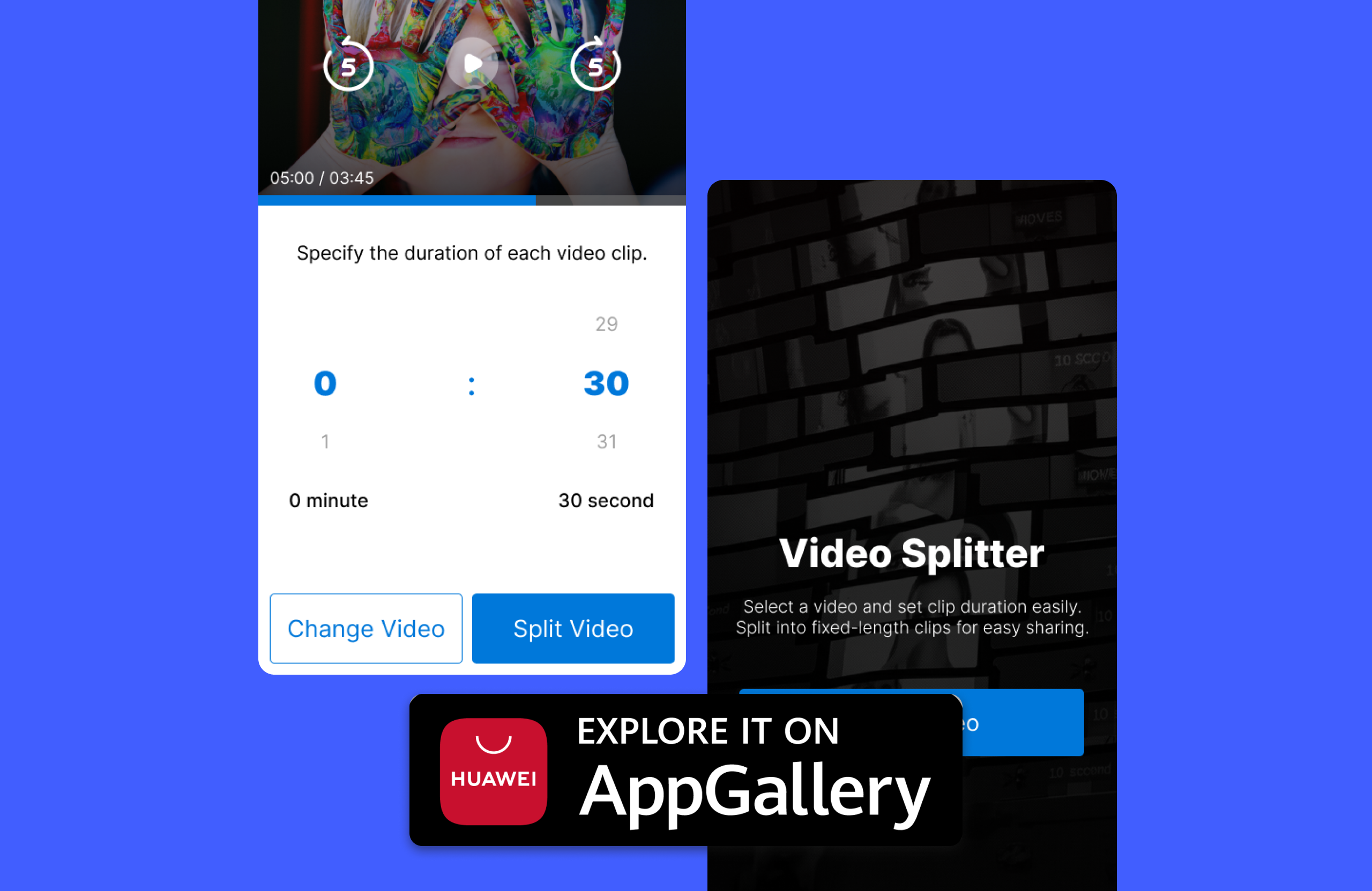 Video Splitter App Preview